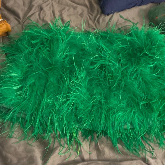 Custom made mini feather skirt - Picture 1 of 2